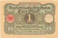 Germany 1 1 Mark,  1. 3.1920